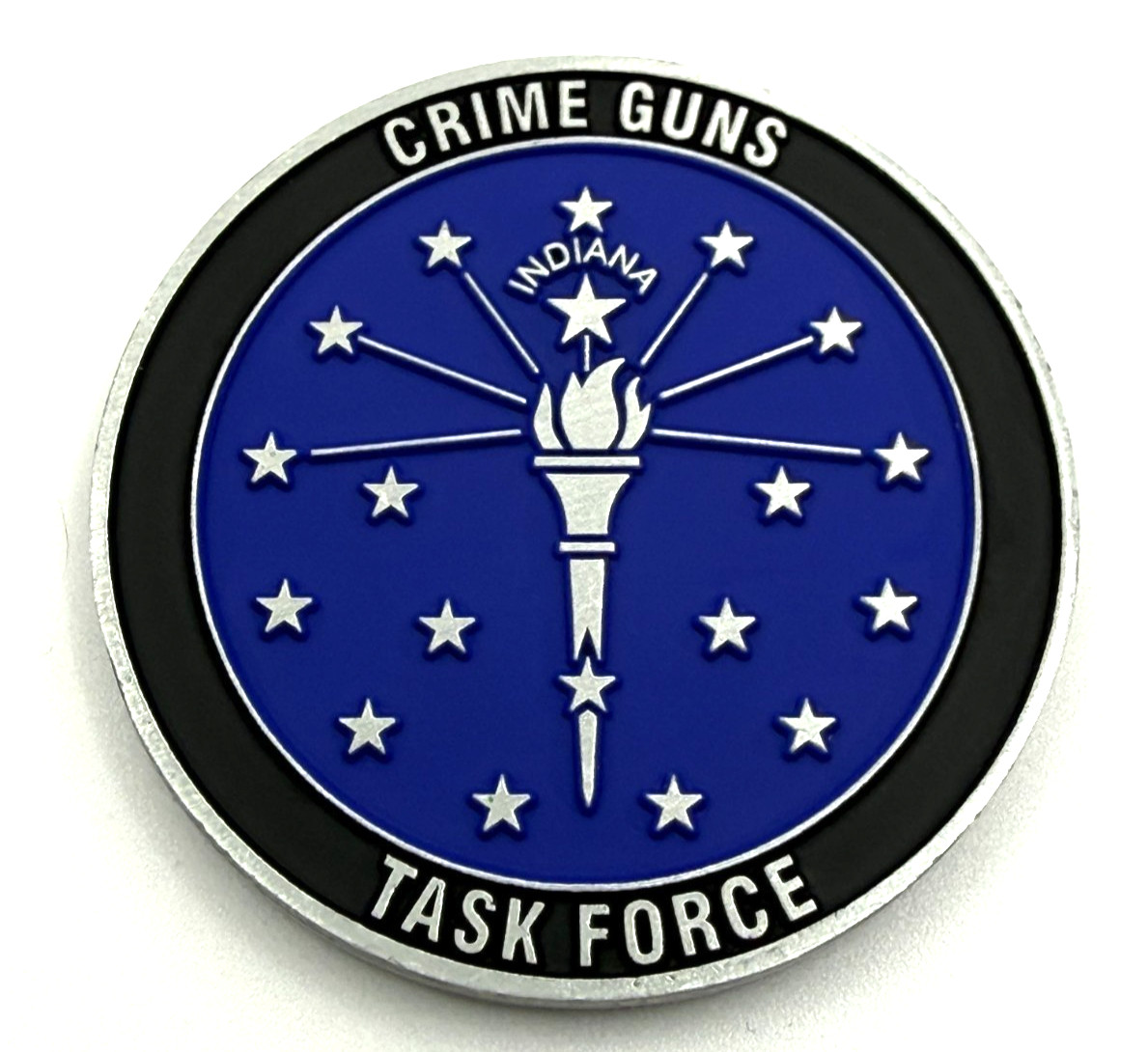 G19 Indiana State Crime Guns Task Force Police Sheriff Challenge Coin