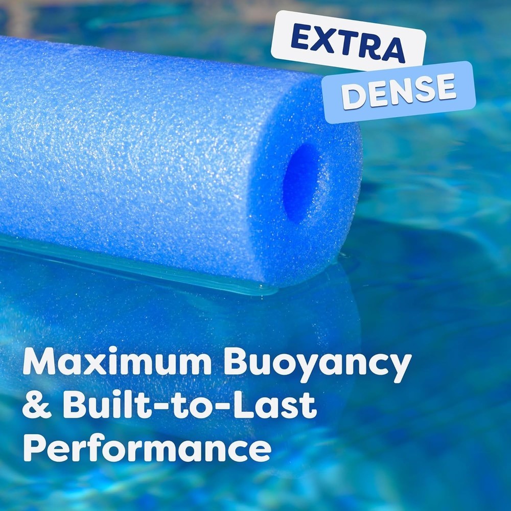 40 Pack Pool Noodles Foam Floatation Devices Exercise and Pool Toy