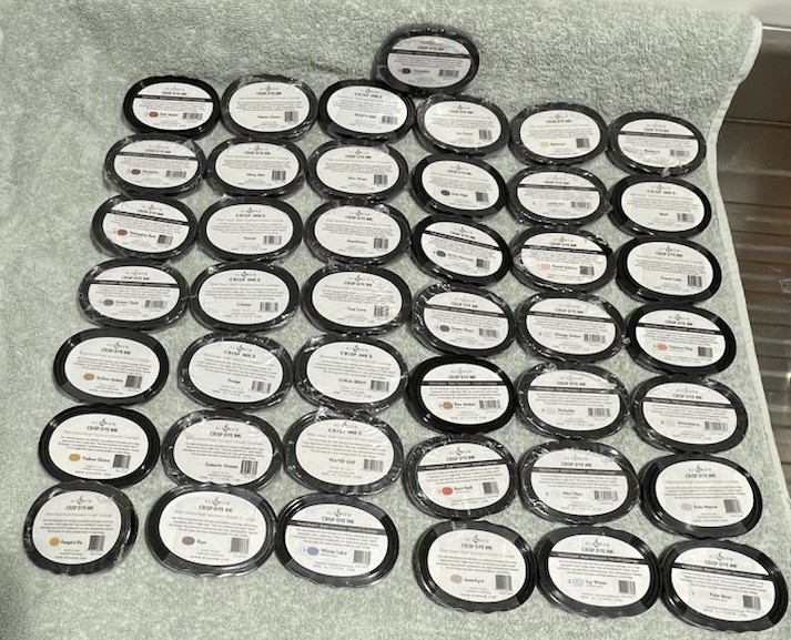 Altenew Crisp Dye Ink Pads Assorted Colors Stamping Embossing -LOT OF 43 COLORS!