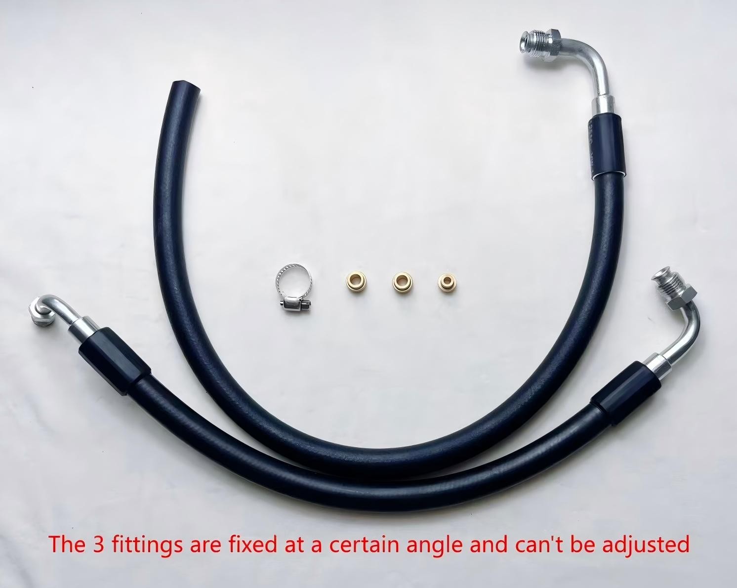 1974-1978 Ford Mustang II to GM Pump Powering Steering Hoses kit