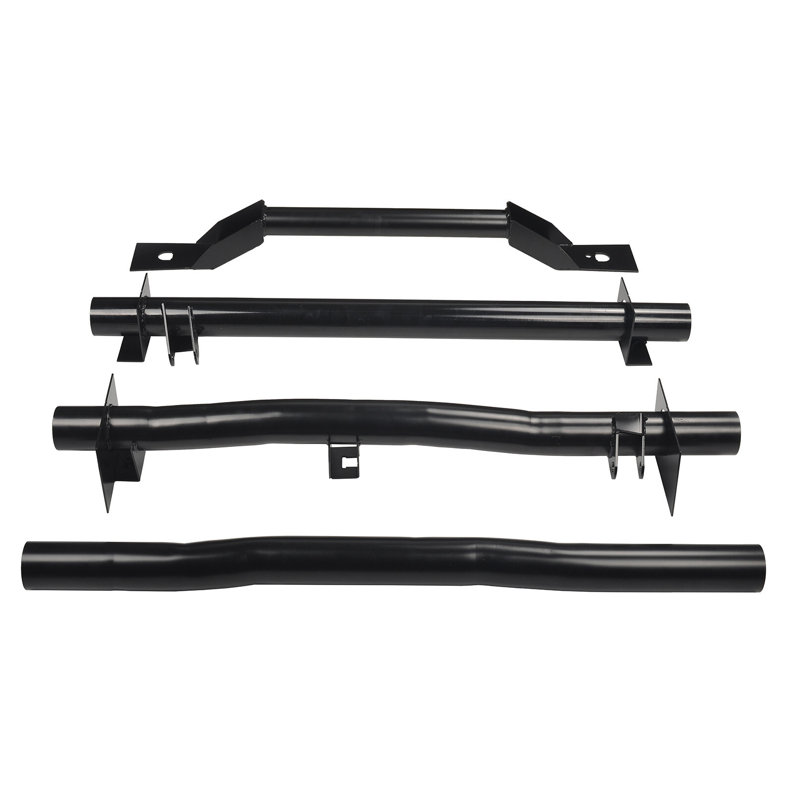 For 99-06 Chevy GMC 4PCS Front+Rear Tank Support & Rear Shock Mount Crossmember