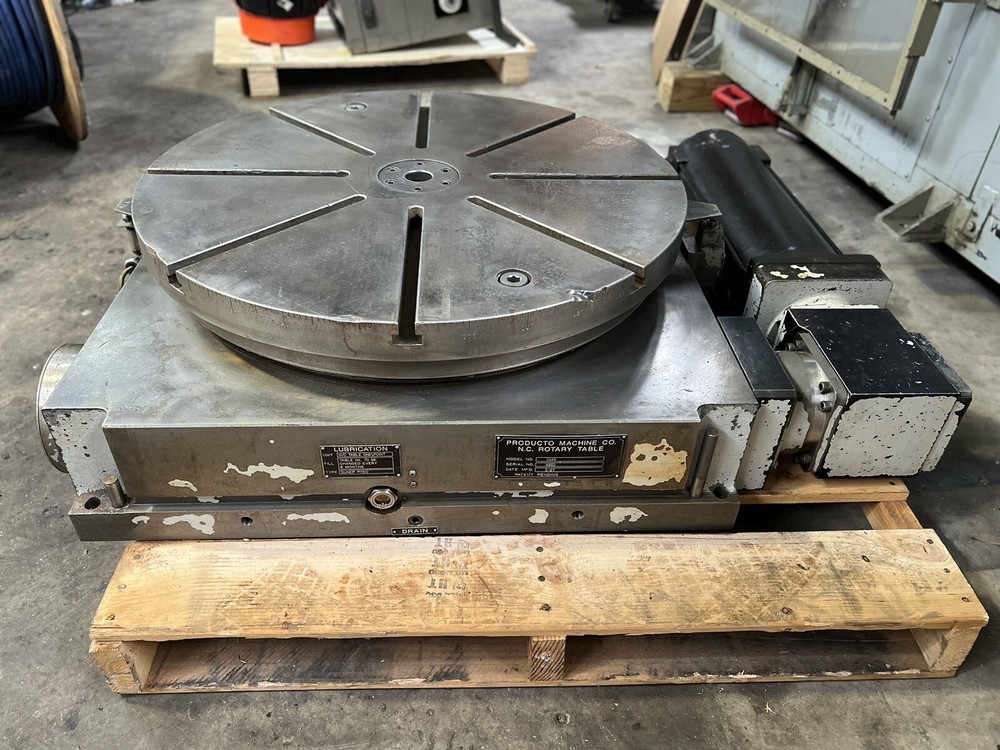 Producto Machine CO. Horizontal/Vertical CNC Rotary Table 30” Model 3044