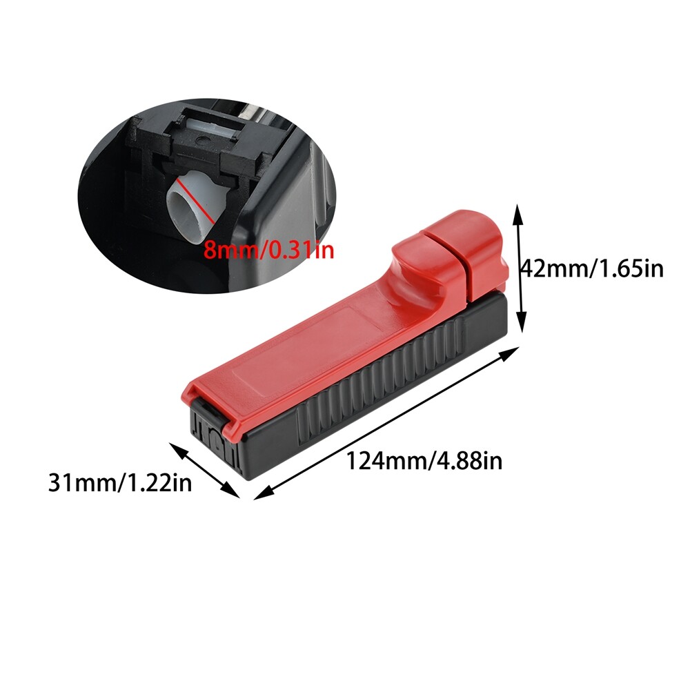 Mini Cigarette Maker Roller Cigarette Rolling Machine Portable Tobacco Injector