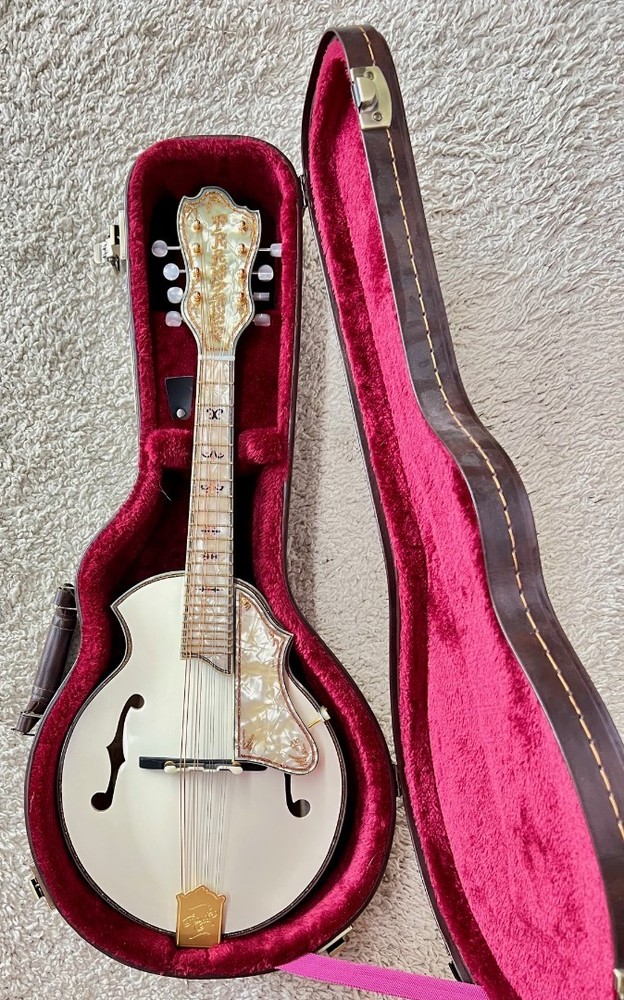 Custom made Mark Franzke Comemmorative Mandolin from 2019 with case #100 Made