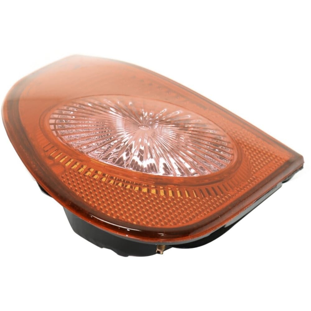 Halogen Tail Light Passenger Inner Side Clear Red Lens 9611584