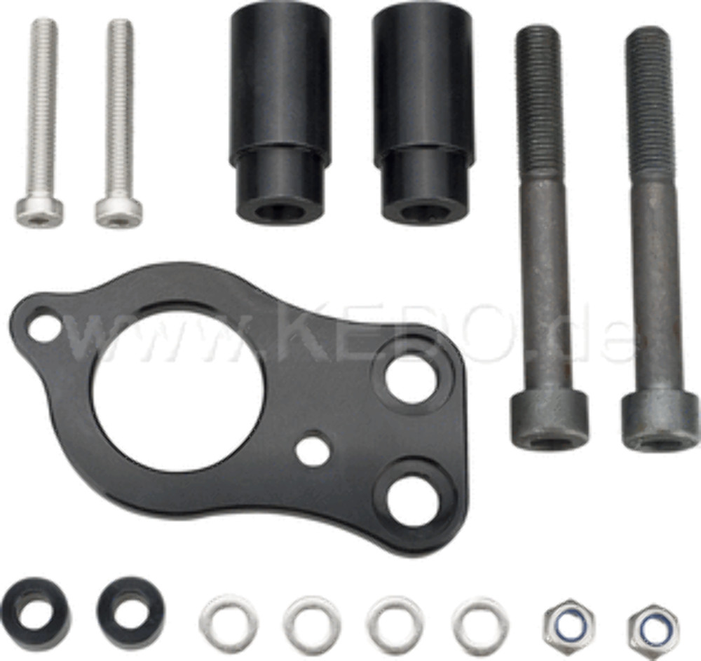 Main Switch Bracket, Black Anodized