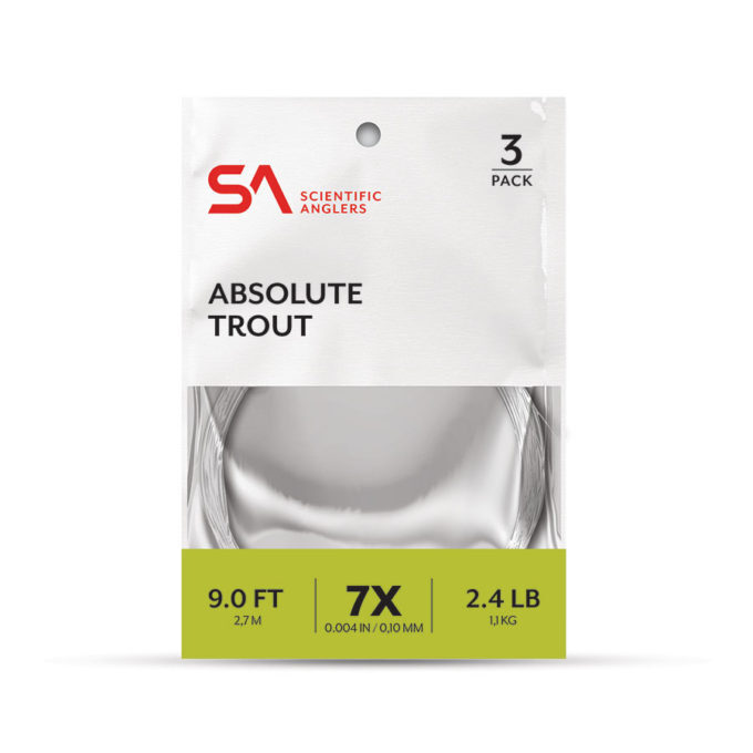 SA Absolute Trout Leaders 3-Pack