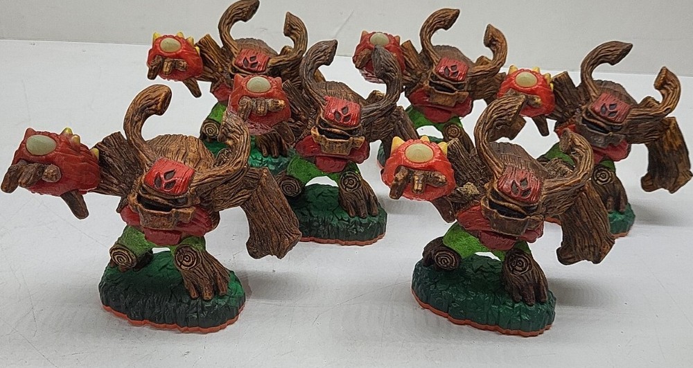 Set of 6 Skylanders Giants Tree Rex Figure