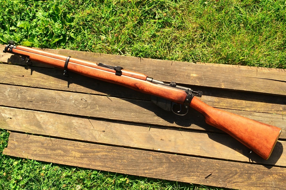 Lee-Enfield SMLE Bolt-Action Rifle - British - WWII - Non-Firing Denix Replica