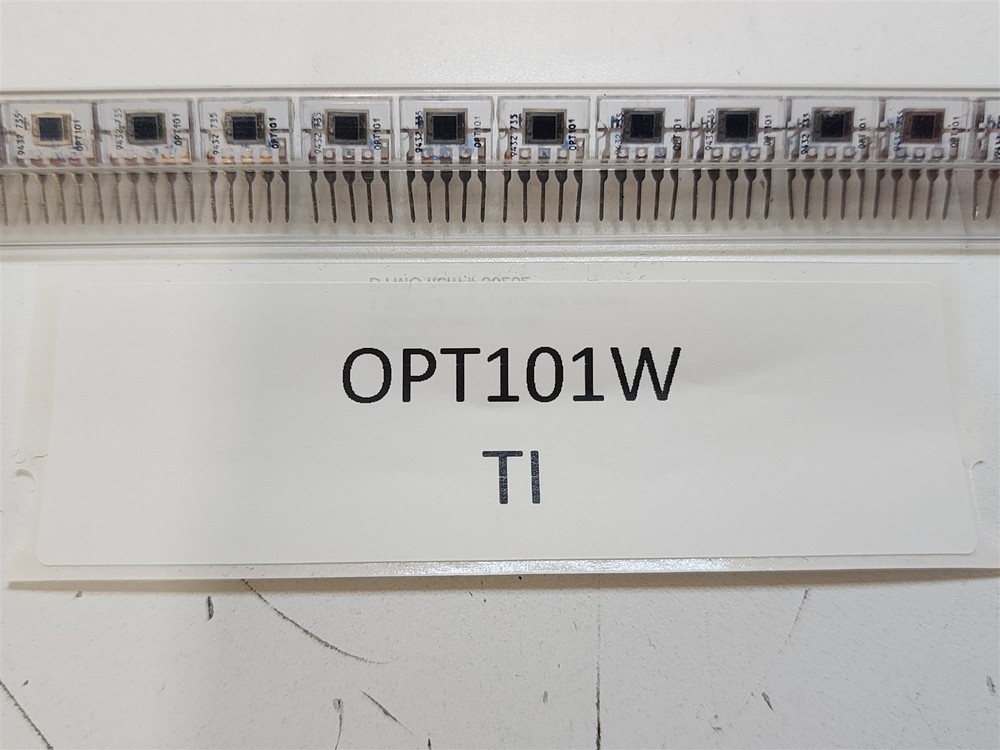 OPT101W TEXAS INSTRUMENTS OPT101 PHOTODIODE AND AMPLIFIER 5-PIN 2 PIECES