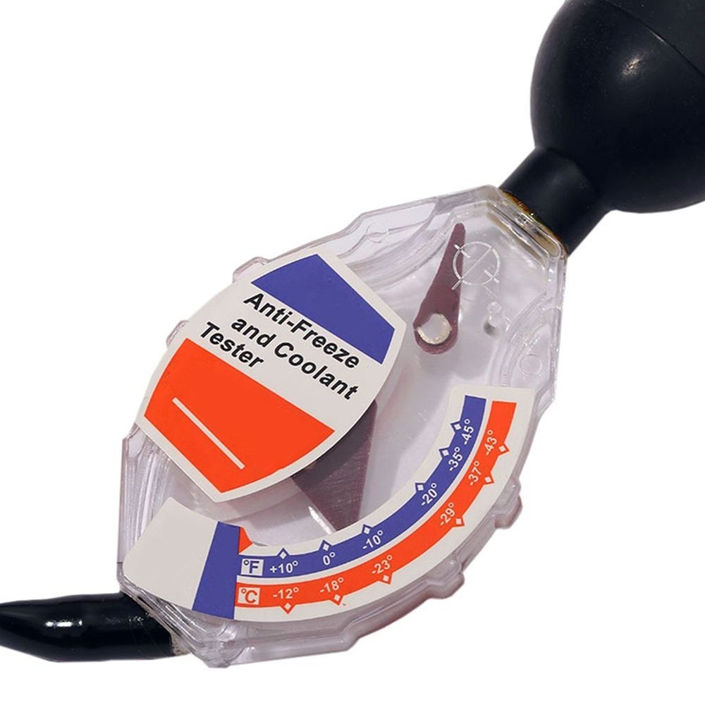 User Friendly Antifreeze Tester with Clear Reading Scales and Pointers