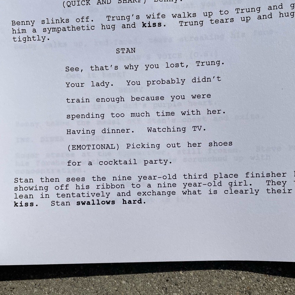 American Dad Scott Grimes Steve Smith 2007 Production Used Table Draft Script