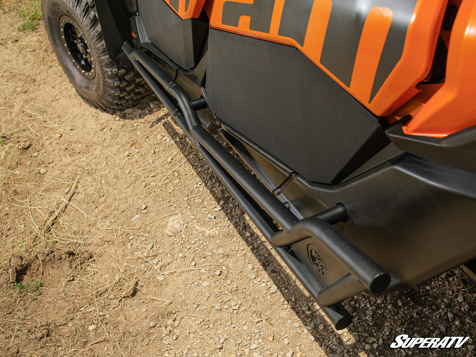 SuperATV Nerf Bars for Can-Am Maverick X3 MAX - Black