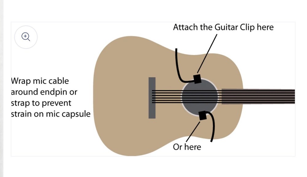 Phantom Powered Audio Guitar Microphone