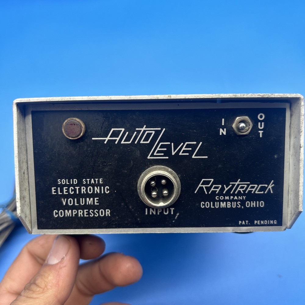 Untested As Is Auto Level" solid-state electronic volume compressor