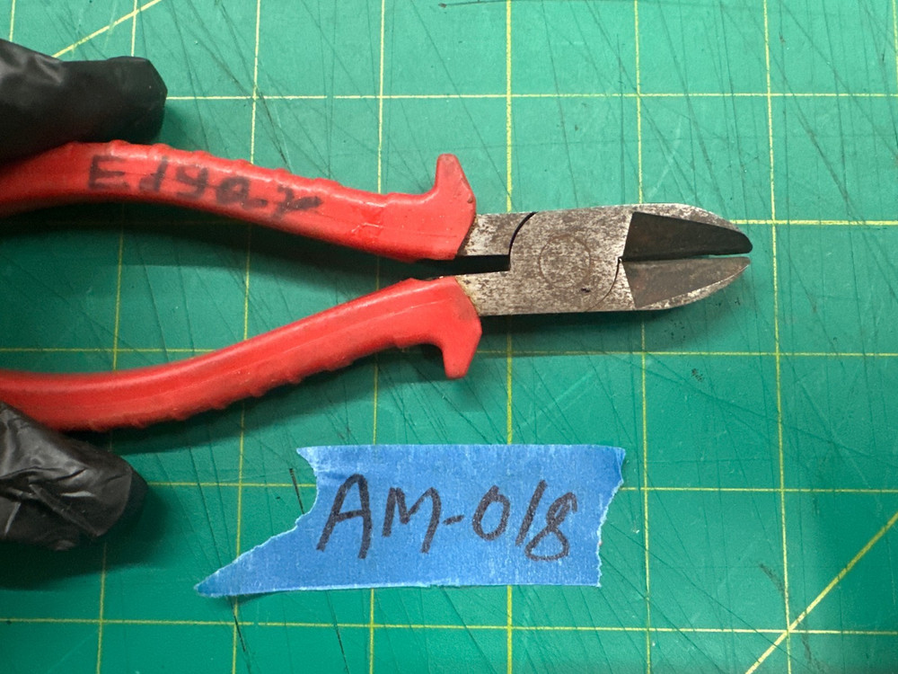 Vintage 6.25" Long Edgar Side Cutting Pliers Tool