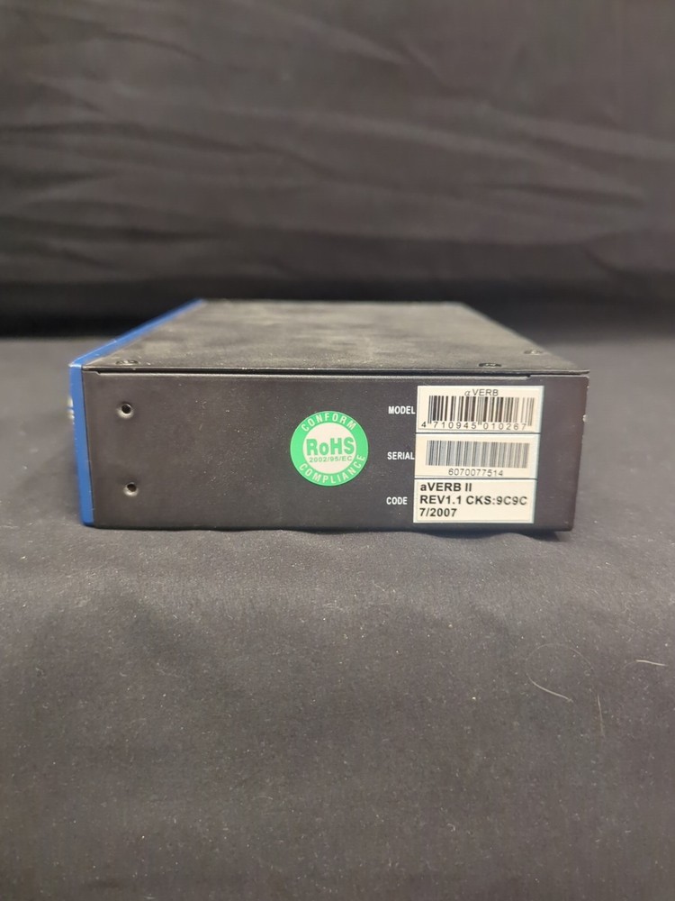 Alto Alpha Verb 2 40 Bit Digital Effects Pro Audio Processor Module 2007