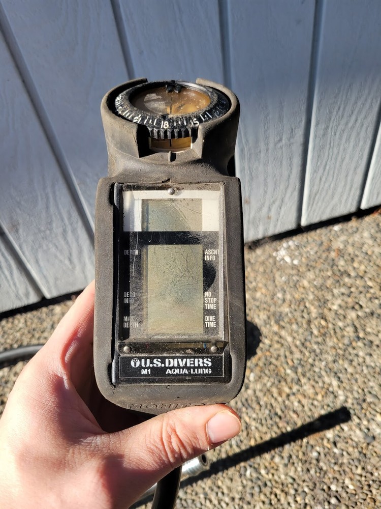 US Divers Aqua-Lung M1 SCUBA Computer & Aqua-Lung Calypso IV / UNTESTED