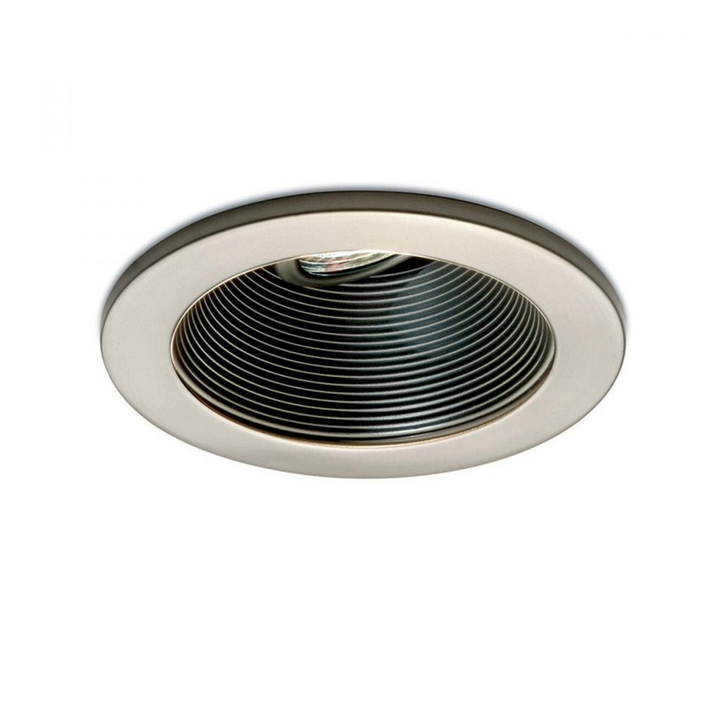 WAC LIGHTING HR-D411-BN/BK LOW VOLTAGE ADJUSTABLE STEP BAFFLE TRIM