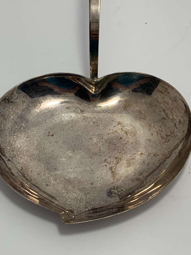 Three Crown Swedish Silver Plate Heart Shaped Candy/Nut/Olive Dish Royal Hickman