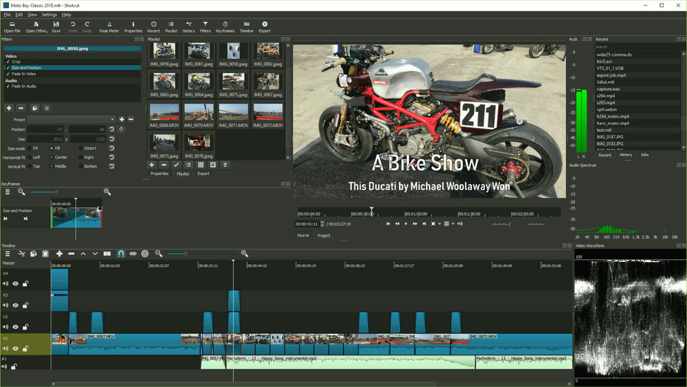 Shotcut Professional HD Video Editing Software Suite - for Windows
