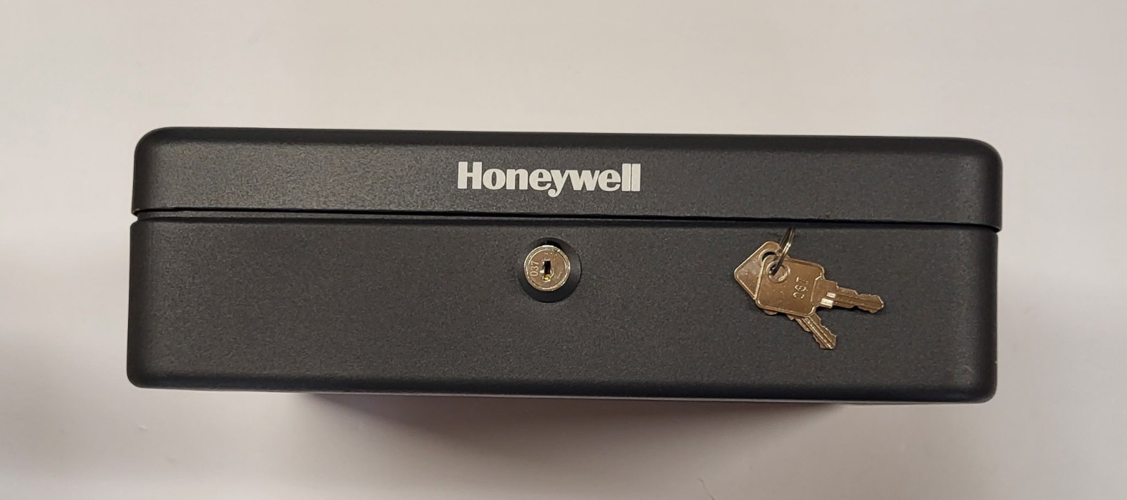 Honeywell Tiered Canitdoor Lever Cash Box Pre-Owned