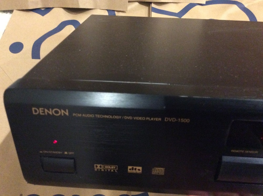 Denon DVD-1500 DVD Player Tested NO REMOTE