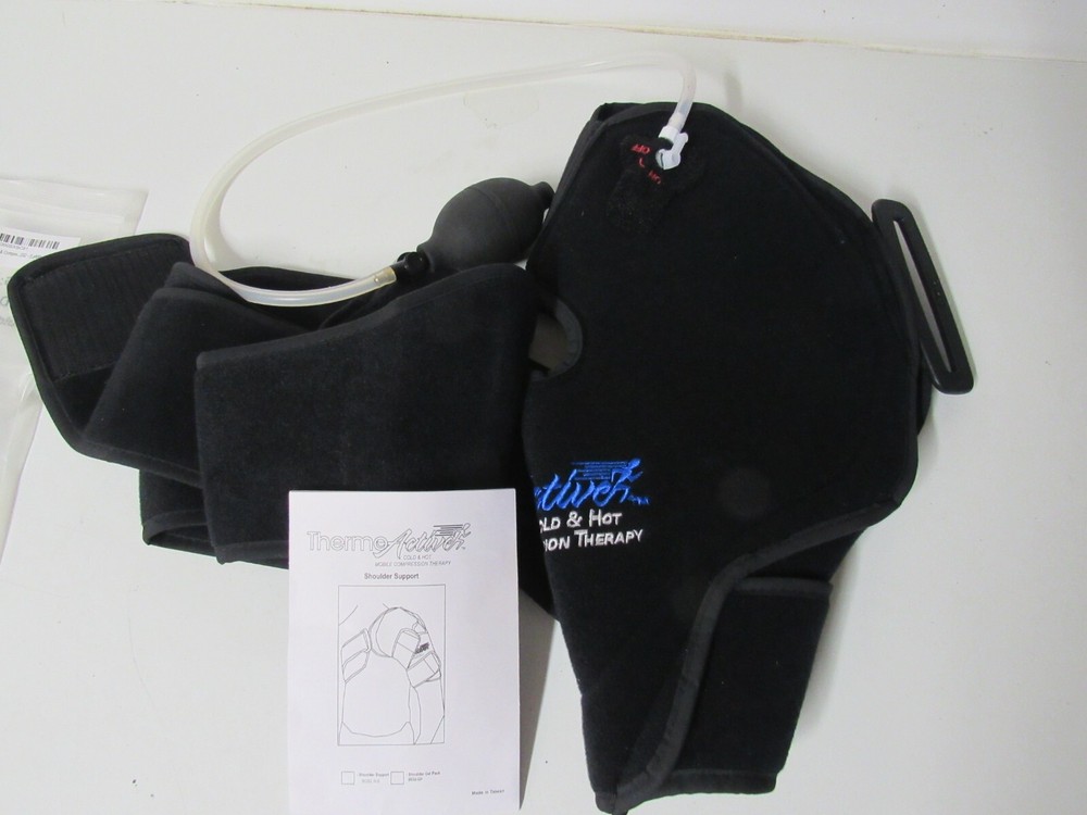 ThermoActive Hot/Cold Compression Left/Right Shoulder Support NEW. FREE SHIPPING