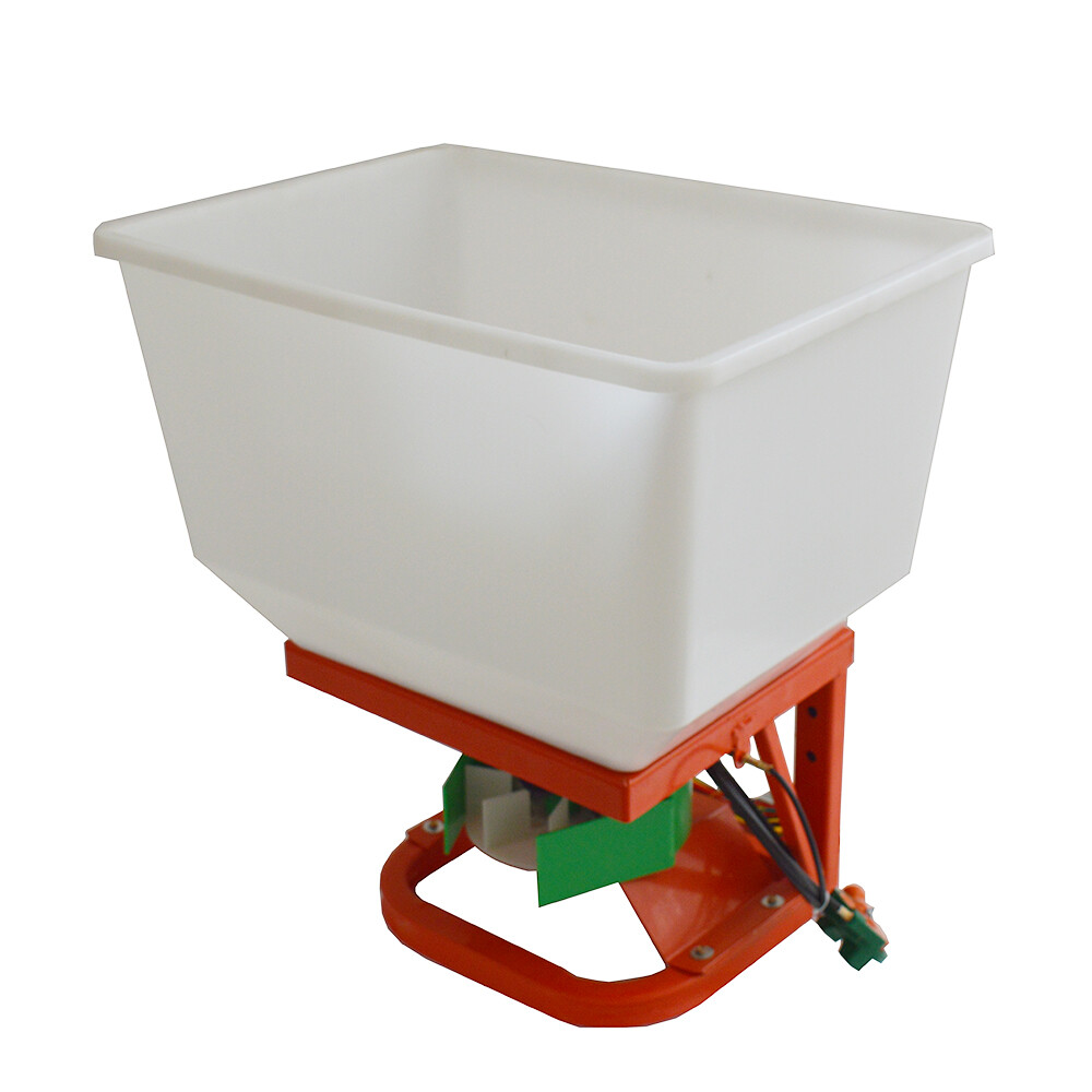 Fertilizer Spreader for Mini Tractor 265Lbs 12V ATV