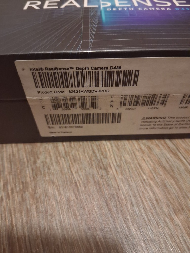 Intel RealSense Depth Camera D435 Webcam