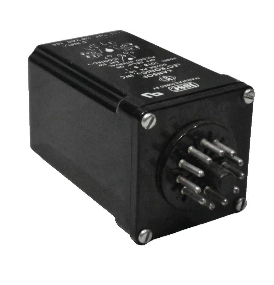 ISSC Kanson Electronics 1018-B-1 Time Delay Relay 120V, 0.5-10 Sec