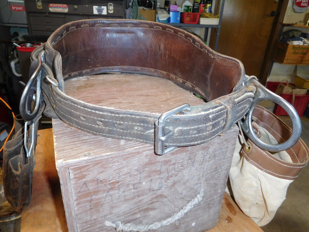 Bashlin Lineman's  Climbing Belt,  sz. D23