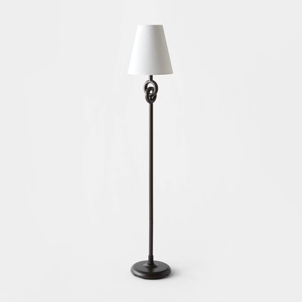 Metal Ring Floor Lamp Back - Threshold designed with Studio McGee
