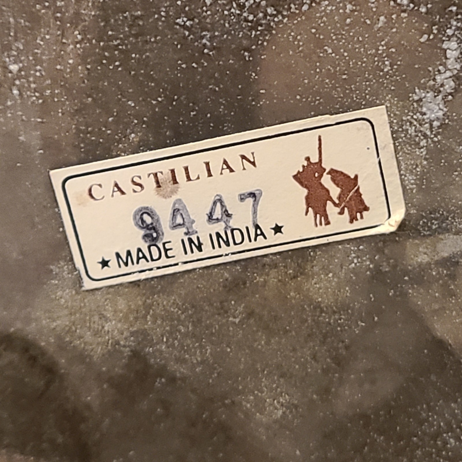 Castilian Imports Vintage Solid Brass Decorated Table Tray 27"X 16” X 6” Heavy