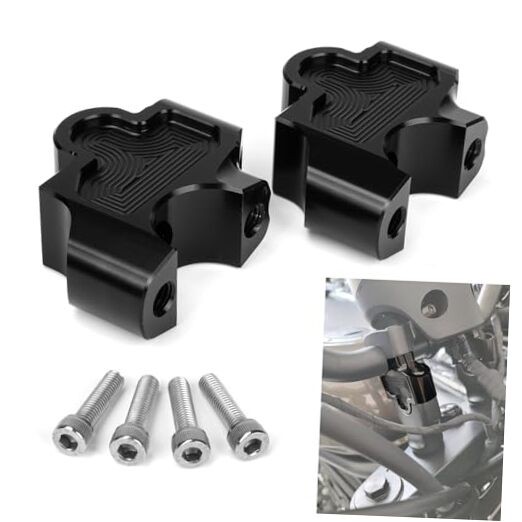 Motorcycle Handlebar Risers,  CNC Handle Bar Risers, Motorcycle Risers,