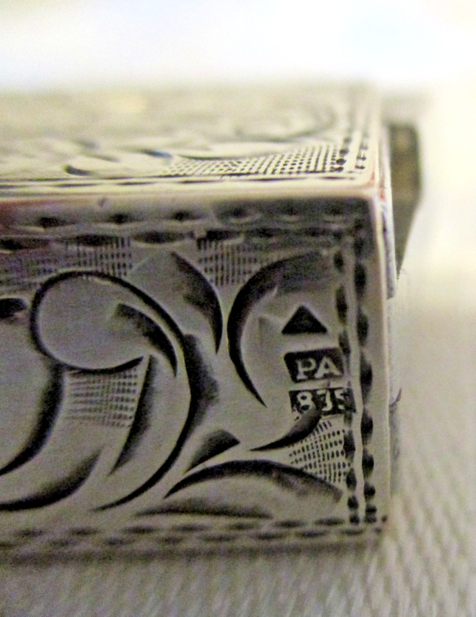 Art Deco Heavy Silver Lighter with Hall Marks 835