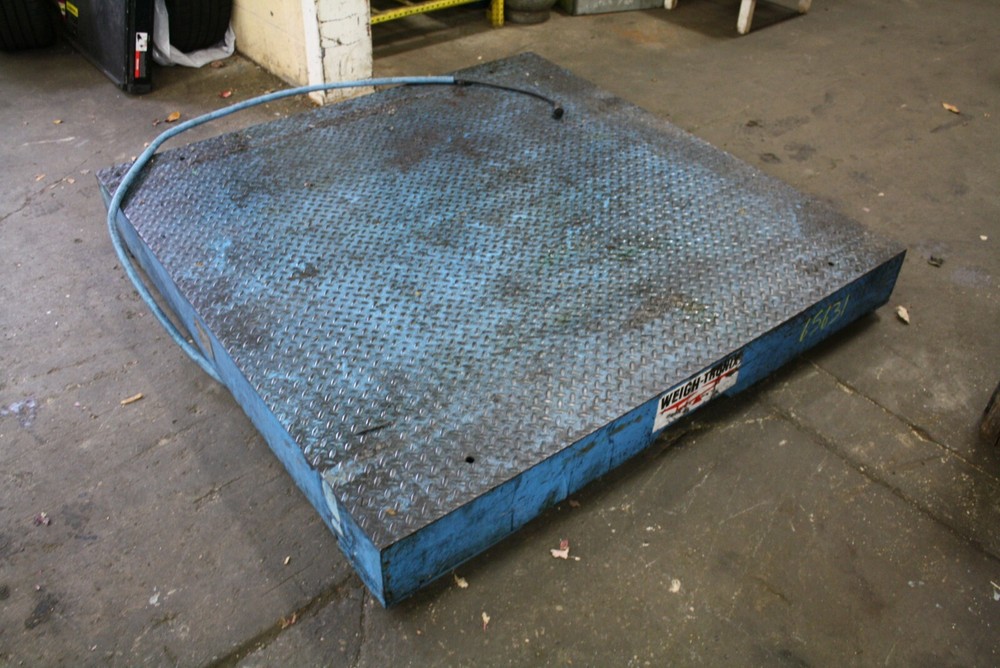 20,000 LB X 36" X 36" PLATFORM SCALE W/DIGITAL DISPLAY: YODER #65631