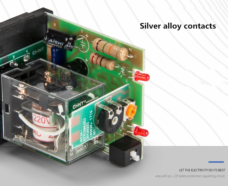 Time delay relay small power-off controller JSZ3A-E 220VAC 5-60s/10min/60min/6h