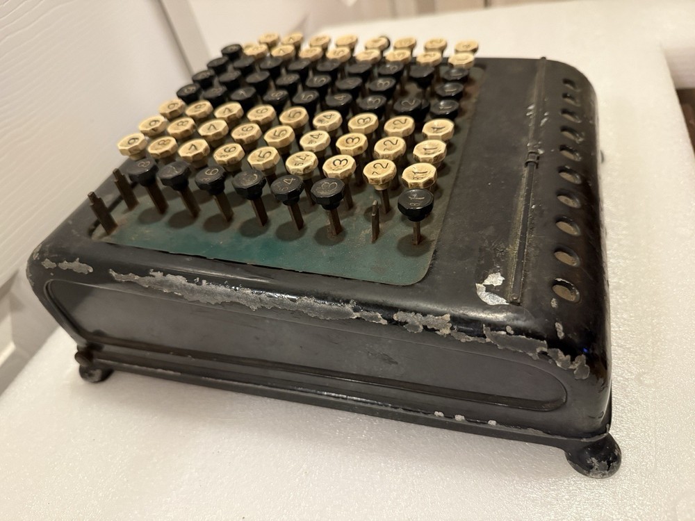 Rare Antique Burroughs Calculator Electric Adding Machine A425904