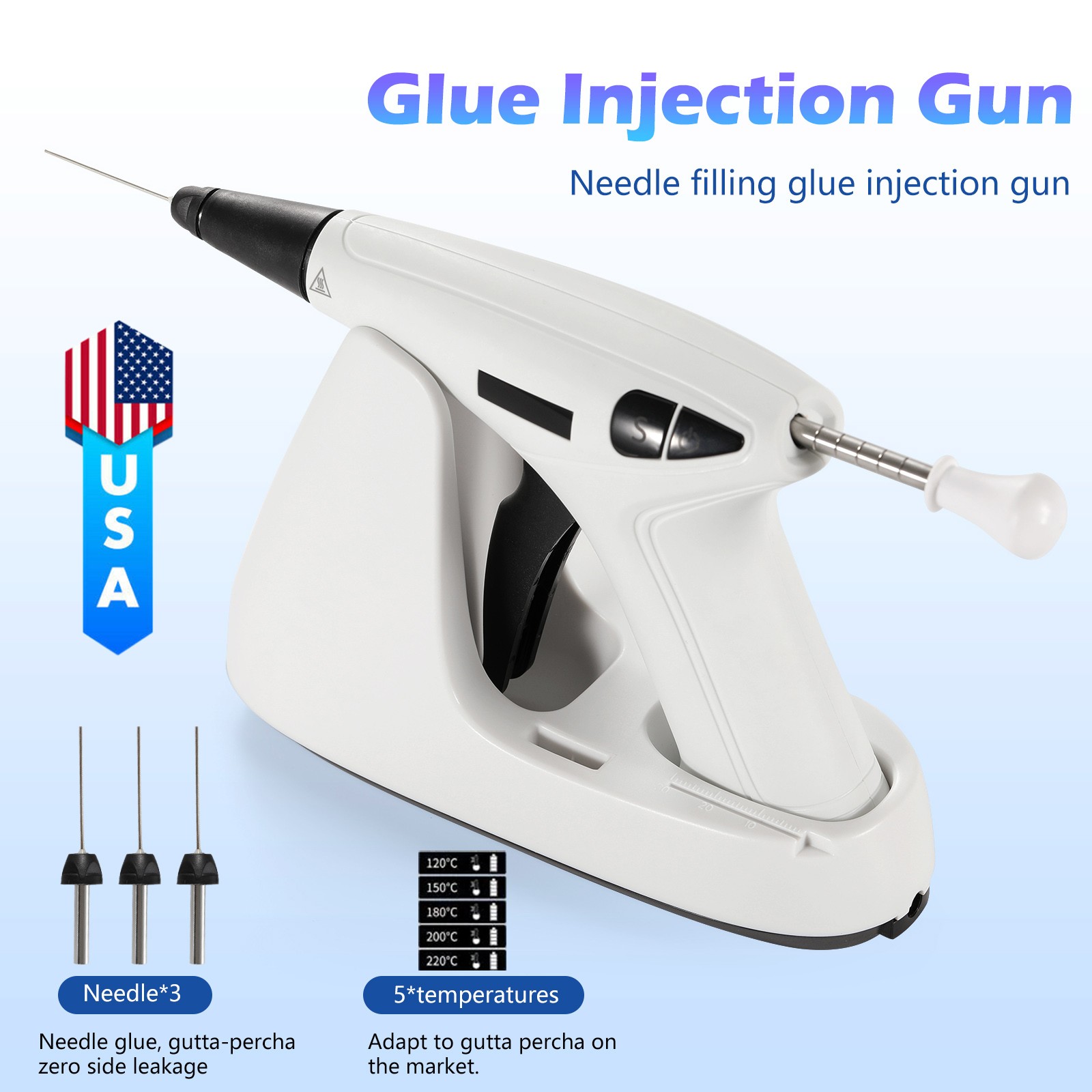 UPS Dental Endo Gutta Percha Obturation System Cordless Pen Gun