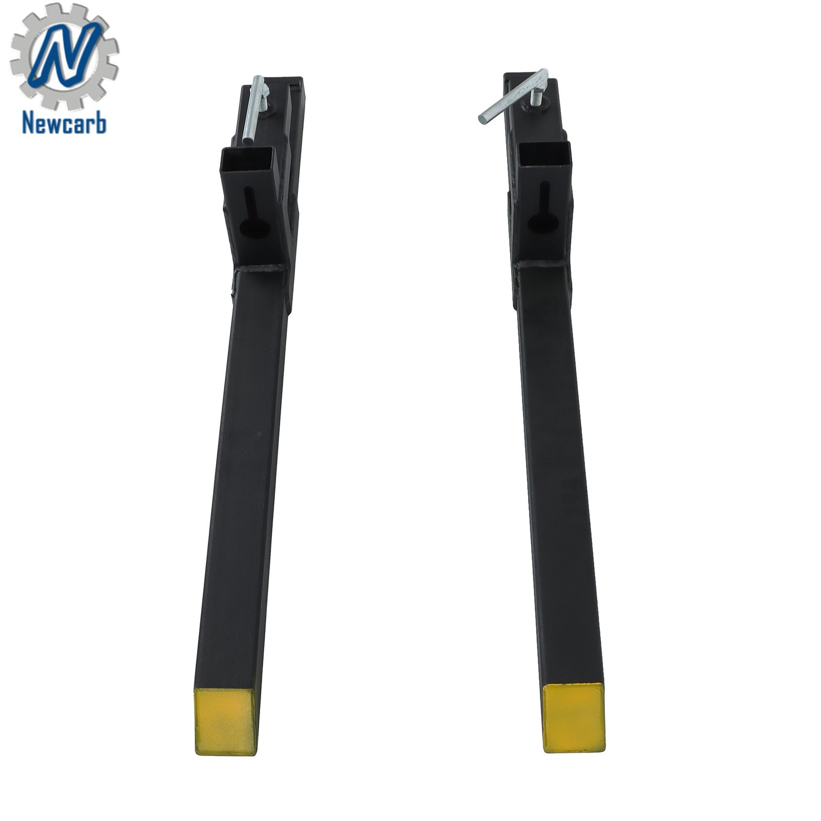 2000 Lbs 43" Clamp On Loader Bucket Forks Tractor Skid Steer Pallet Forks