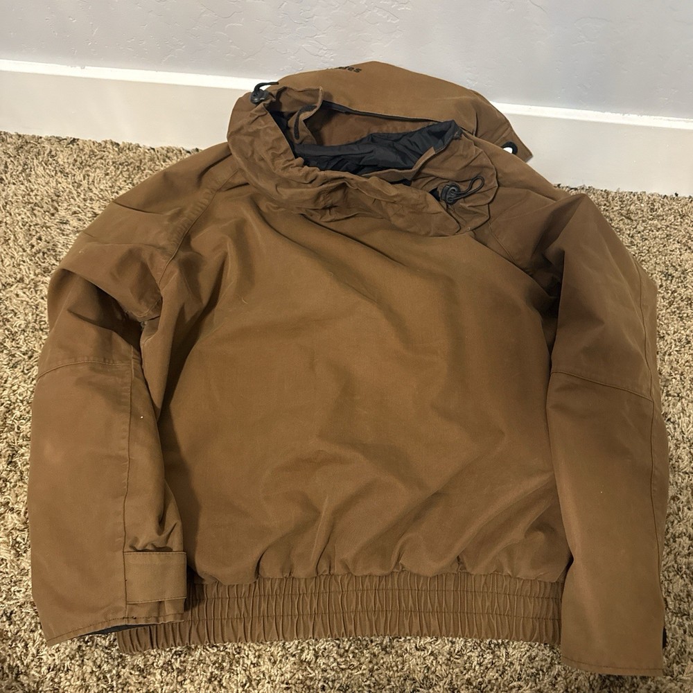 Dickies Storm Bomber Work Jacket Brown Medium Cotton Blend Construction