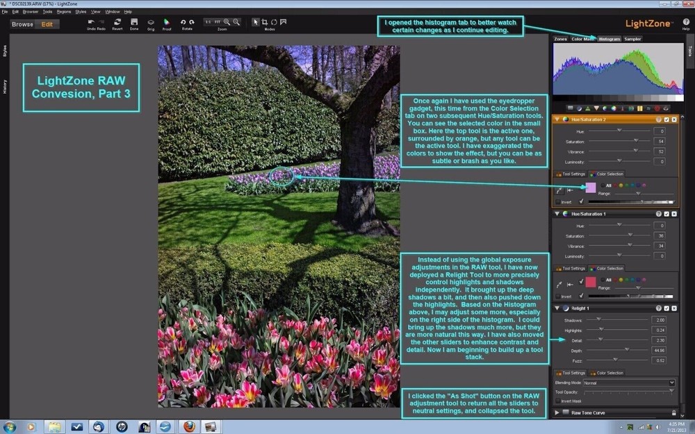 PRO Digital Photo Editing Software - RAW Image Editor Lightroom-Darkroom on CD