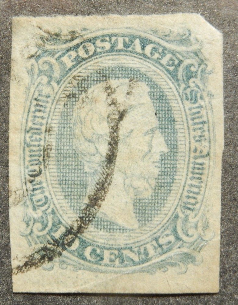 Confederate Scott #11a, Used