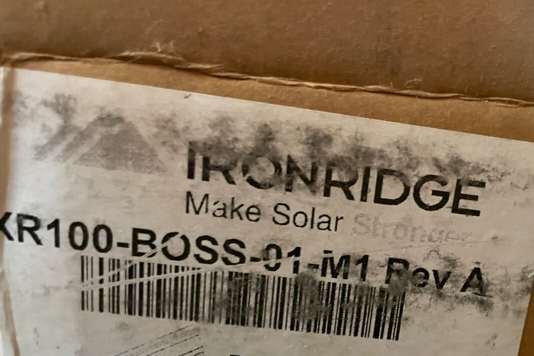 IronRidge XR100-BOSS-01-M1 BOSS Bonded Structural Splice