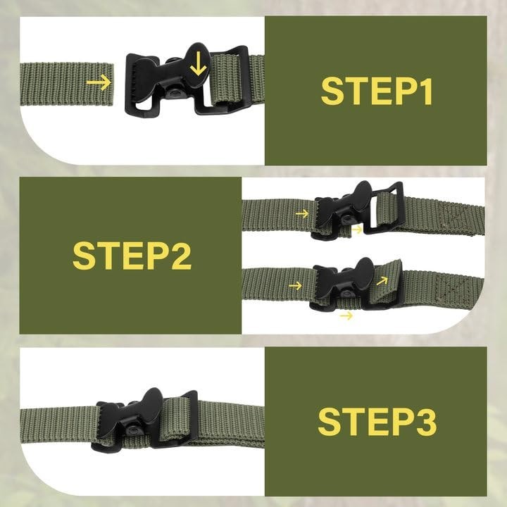 Utility Straps for Tree Stands - Climbing Stand Stabilizer Straps, Pair for Stab