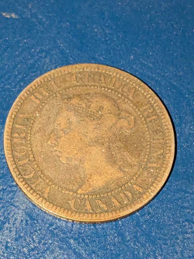 1890H Canada 1 Cent VG
