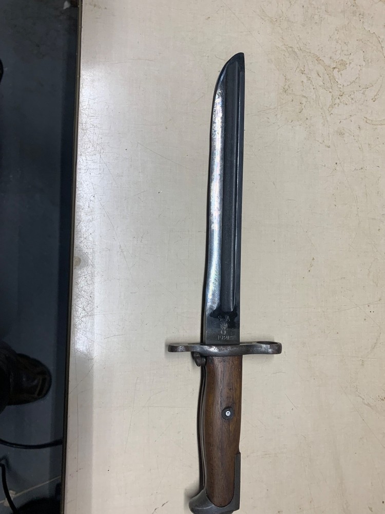 Springfield bayonet rare 1921