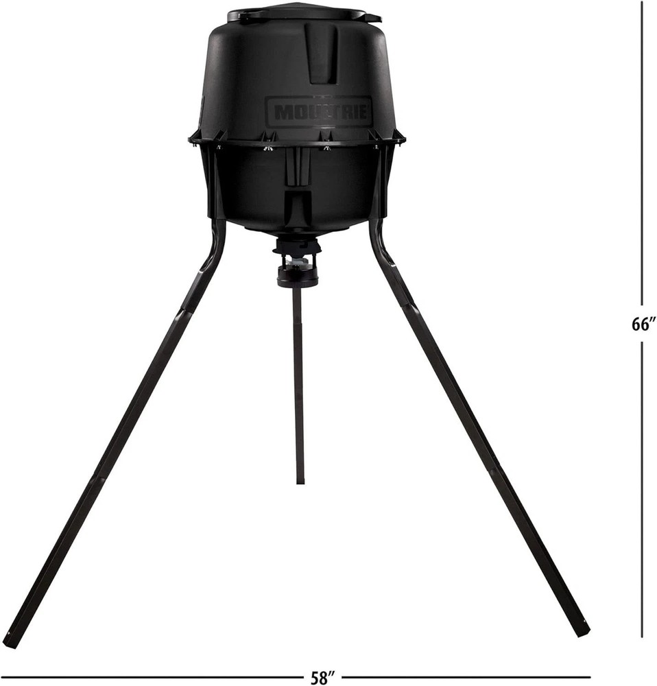 Deer Feeder Standard - 30-Gallon - Quick-Lock Hopper System - Digital Timer C...