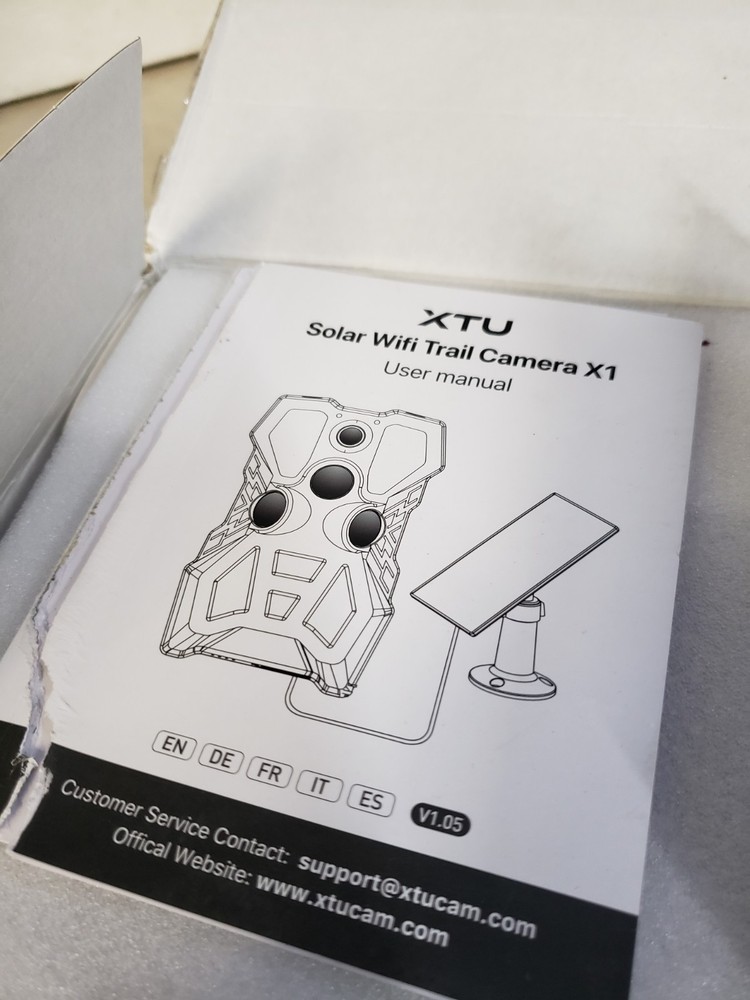 XTU Solar Wifi Trail Camera X1